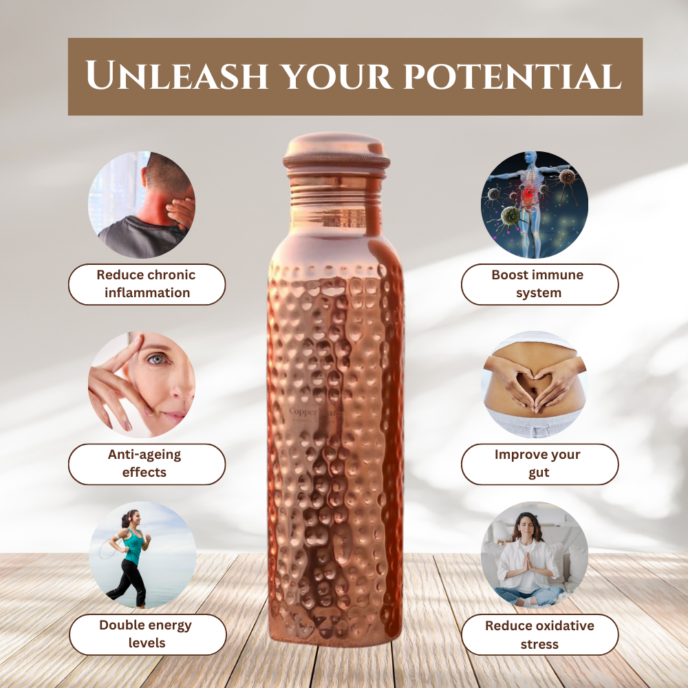 Himalayan Ayurvedic Pure Copper Bottle